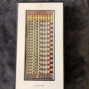 NWT! Kate Spade Pencil Set